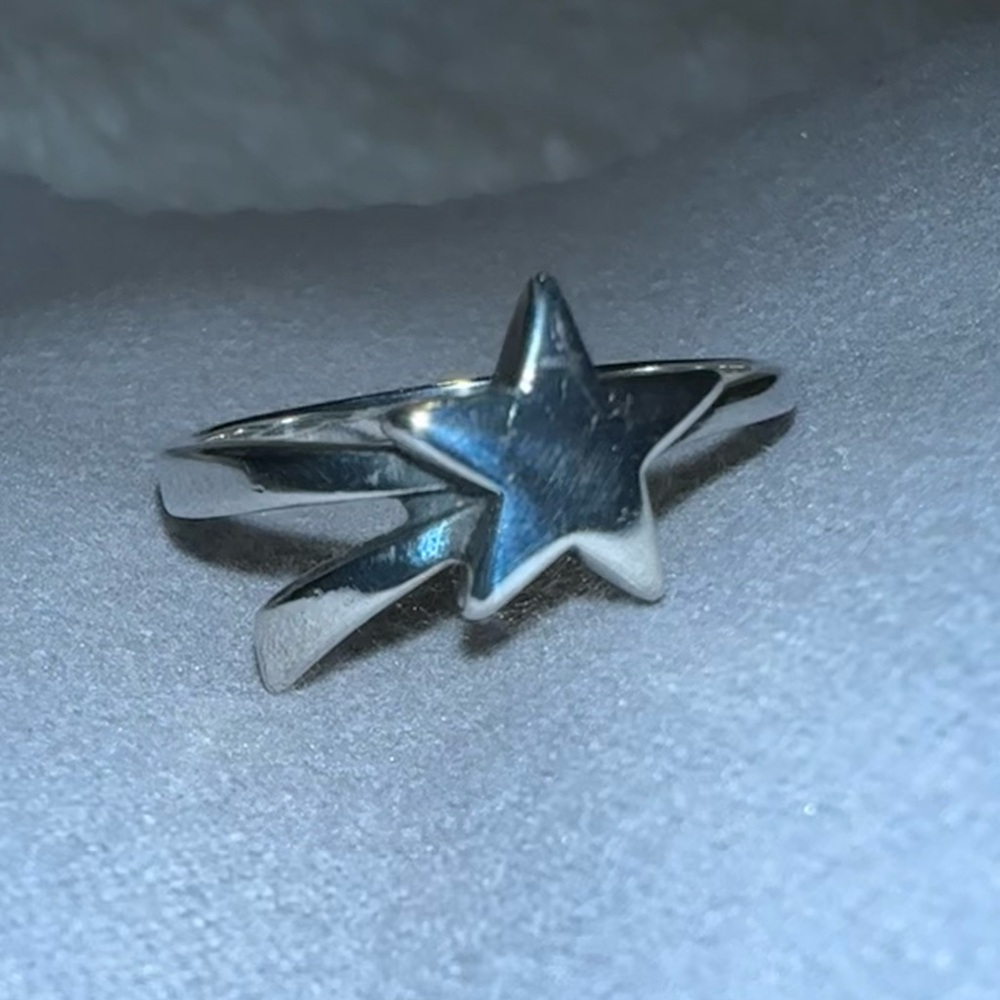 RARE & RETIRED - James Avery Shooting Star ring - size 10